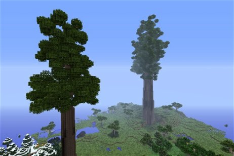 Descubren una estrategia en Minecraft para talar árboles grandes más rápido que nunca