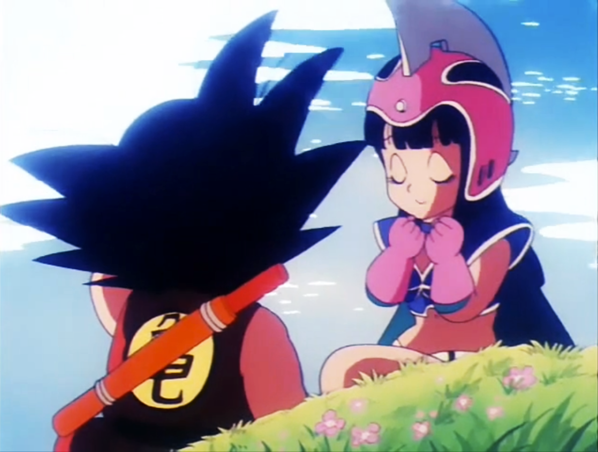 Goku y Chi-Chi