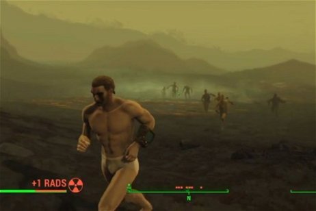 Fallout 4: Un jugador supera la zona más radiactiva totalmente desnudo