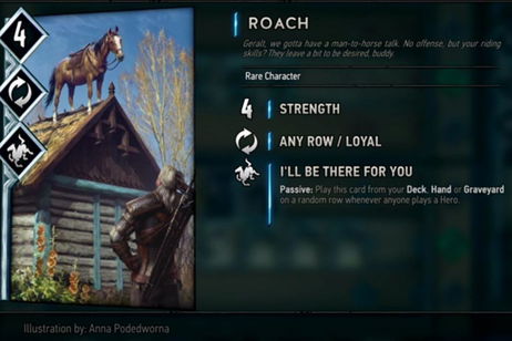 The Witcher 3: CD Projekt convierte la carta de Sardinilla para Gwent en algo mucho más épico The Witcher 3: CD Projekt convierte la carta de Sardinilla para Gwent en algo mucho más épico