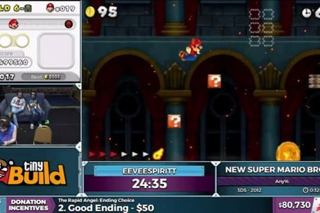 New Super Mario Bros 2: La batería de la 3DS fastidia el récord de un speedrunner New Super Mario Bros 2: La batería de la 3DS fastidia el récord de un speedrunner