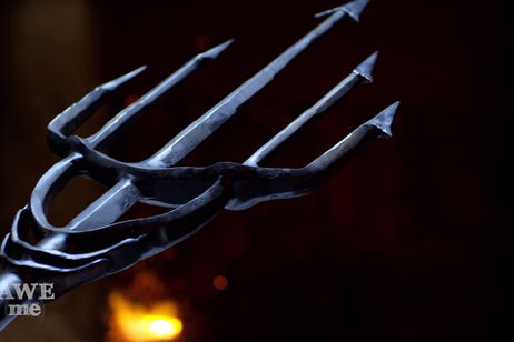 Forjan el tridente de Aquaman en la vida real Forjan el tridente de Aquaman en la vida real