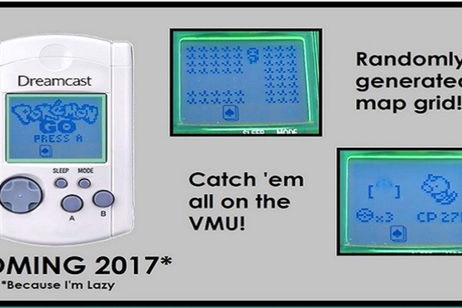 Pokémon GO: Tratan de adaptar el juego a la tarjeta de memoria de Dreamcast Pokémon GO: Tratan de adaptar el juego a la tarjeta de memoria de Dreamcast
