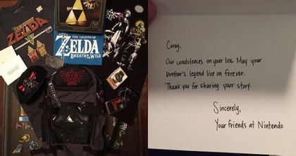 The Legend of Zelda rinde tributo al difunto hermano de un jugador The Legend of Zelda rinde tributo al difunto hermano de un jugador