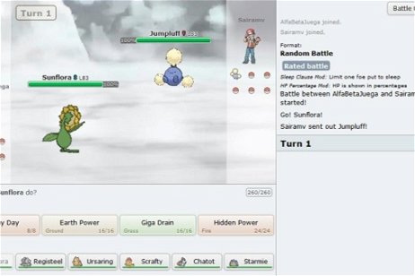 Pokémon cuenta con un simulador de batallas online que te enganchará