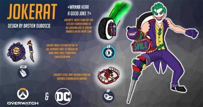 Overwatch: Fusionan los héroes de Blizzard con personajes de DC Comics