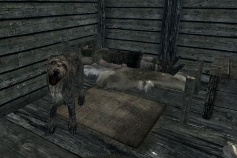 Skyrim tiene un perro con una dramática historia Skyrim tiene un perro con una dramática historia
