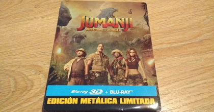 Jumanji: Bienvenidos a la Jungla: Análisis del Blu-ray Steelbook Jumanji: Bienvenidos a la Jungla: Análisis del Blu-ray Steelbook