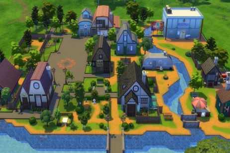 Recrean el pueblo de Stardew Valley en Los Sims 4 Recrean el pueblo de Stardew Valley en Los Sims 4