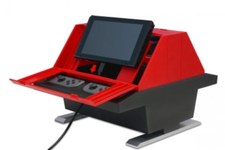 Un mueble convierte una Nintendo Switch en una máquina arcade Un mueble convierte una Nintendo Switch en una máquina arcade