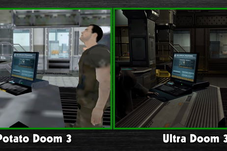 Así se ve DOOM 3 en un PC con una tarjeta gráfica de 1998 Así se ve DOOM 3 en un PC con una tarjeta gráfica de 1998