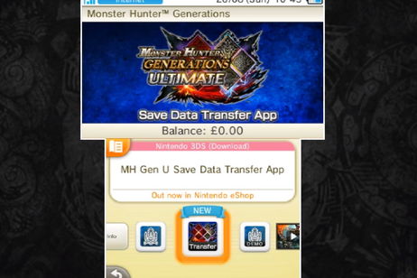 Cómo transferir tu partida de Monster Hunter Generations Ultimate de tu 3DS a la Nintendo Switch Cómo transferir tu partida de Monster Hunter Generations Ultimate de tu 3DS a la Nintendo Switch