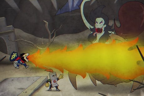 Dark Souls: Así sería el juego si contase con el apartado artístico de Cuphead