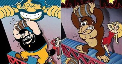 Donkey Kong y Mario tienen su origen en dos famosos personajes Donkey Kong y Mario tienen su origen en dos famosos personajes