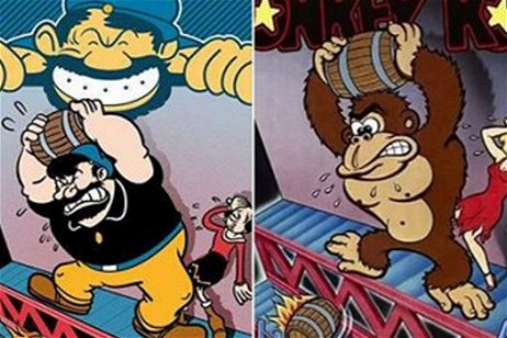 Donkey Kong y Mario tienen su origen en dos famosos personajes