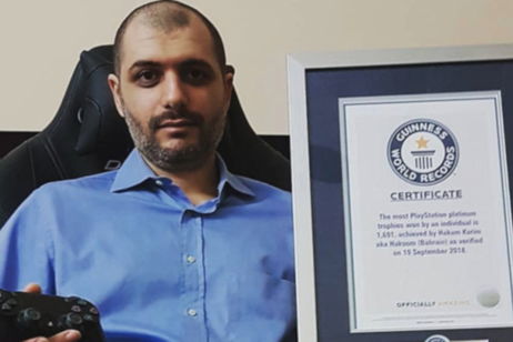 El jugador con el Guinness en PlayStation revela cuántos Platinos consigue al año El jugador con el Guinness en PlayStation revela cuántos Platinos consigue al año