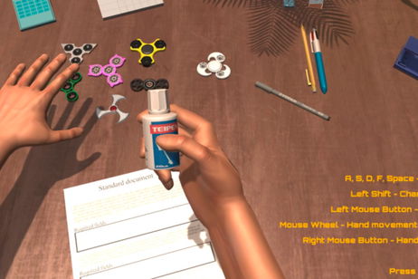 Hand Simulator, el videojuego que te hará odiar las manos Hand Simulator, el videojuego que te hará odiar las manos