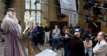 Harry Potter: 15 imágenes tras las cámaras que cambiaban las películas para siempre