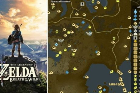 The Legend of Zelda: Breath of the Wild: Reproducen el mapa del juego con Google Maps