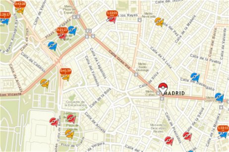 Pokémon GO tiene un mapa interactivo que ayuda a encontrar a los Pokémon Legendarios