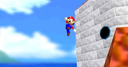 Super Mario 64 añade un arma de Portal mediante un mod Super Mario 64 añade un arma de Portal mediante un mod