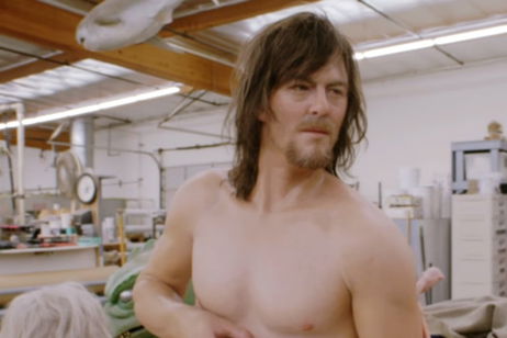 The Walking Dead: Norman Reedus, sorprendido al conocer a su doble The Walking Dead: Norman Reedus, sorprendido al conocer a su doble