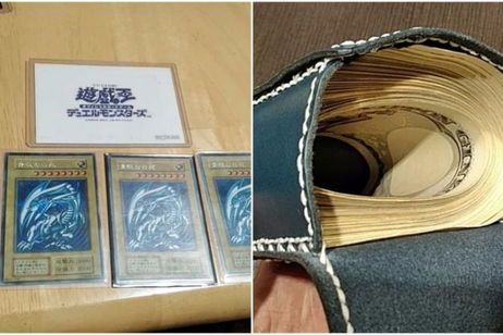 Un hombre vende su colección de cartas raras de Yu-Gi-Oh! a cambio del futuro de su hija Un hombre vende su colección de cartas raras de Yu-Gi-Oh! a cambio del futuro de su hija