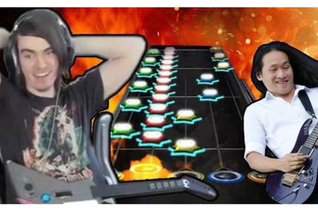 Logra un increíble perfect en la canción más difícil de Guitar Hero Logra un increíble perfect en la canción más difícil de Guitar Hero