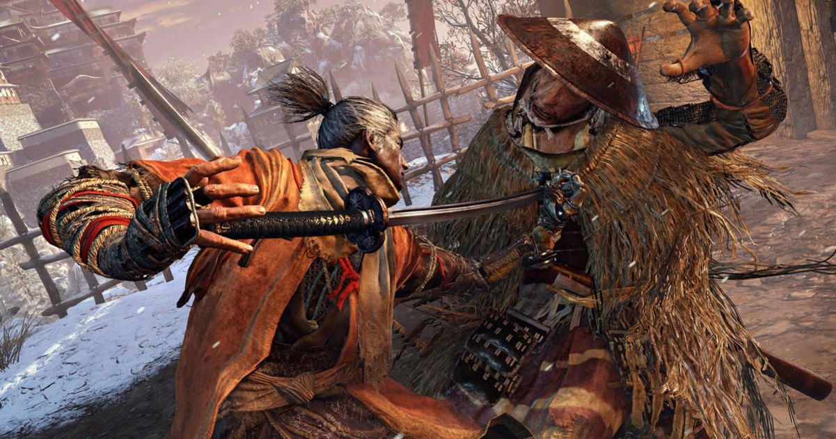 shinobi atacando en sekiro