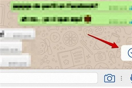 WhatsApp incluye un nuevo botón para volver al inicio de la conversación