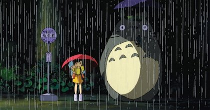 Explicada la identidad de la misteriosa niña que aparece en el póster de Mi Vecino Totoro