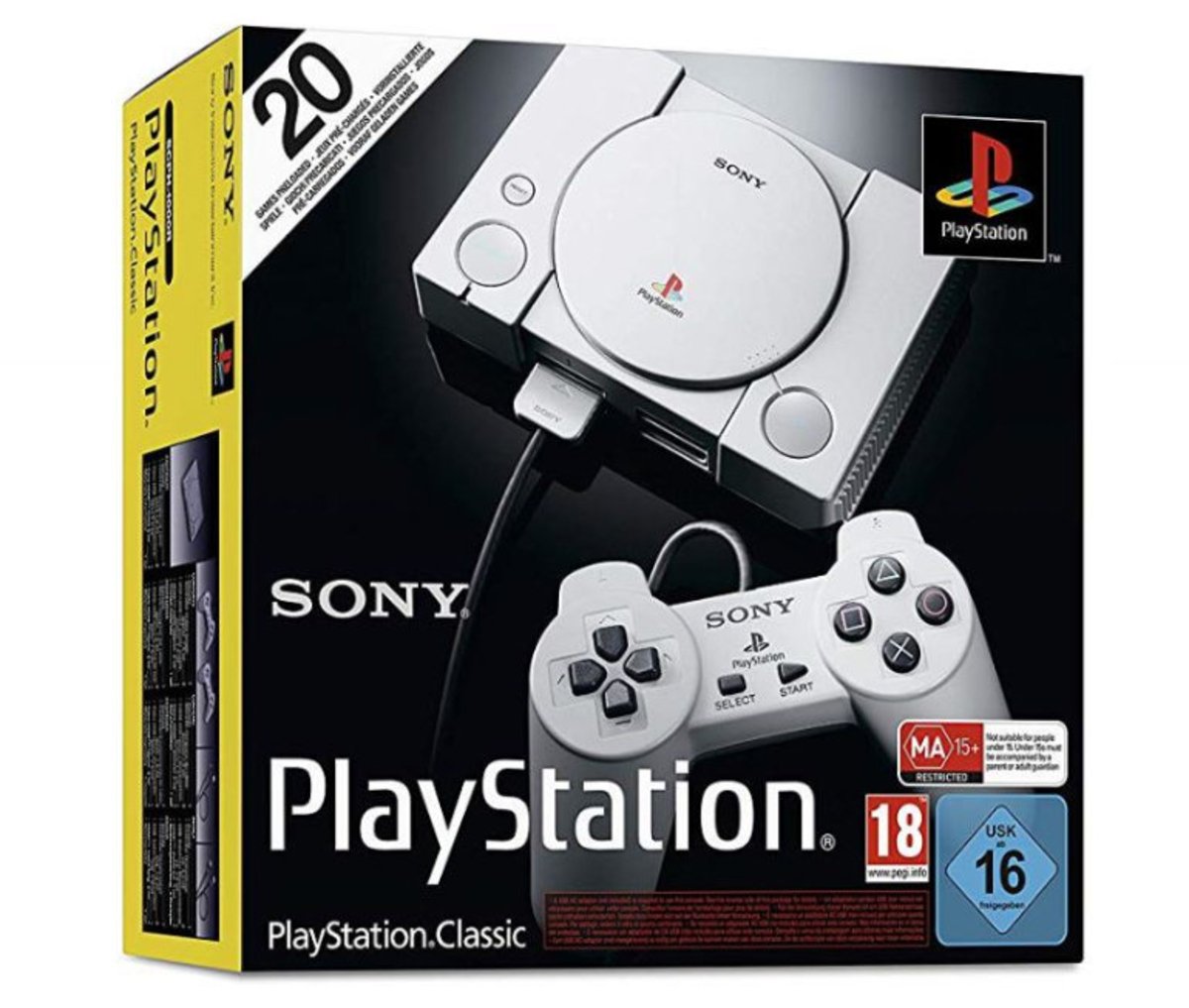 Caja de PlayStation Classic