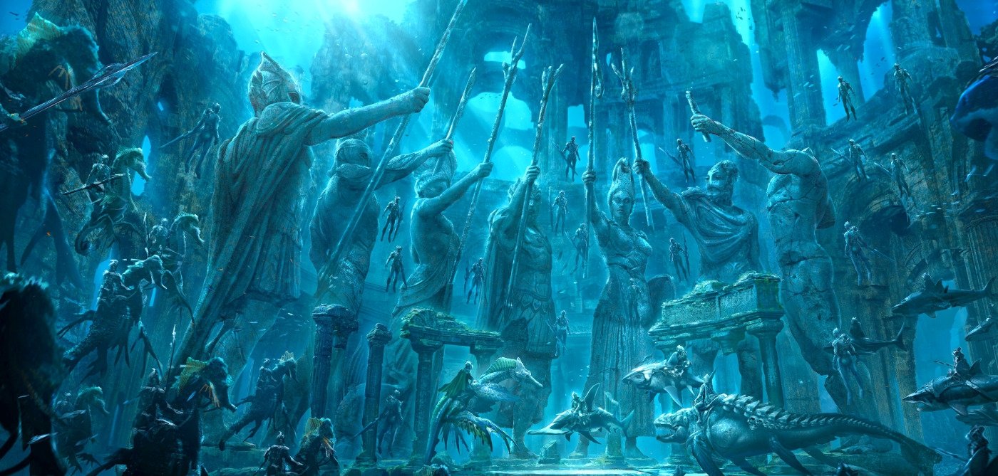 Reino de Atlantis actual en Aquaman