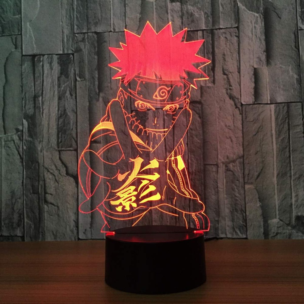 Lámpara LED variocolor de Naruto