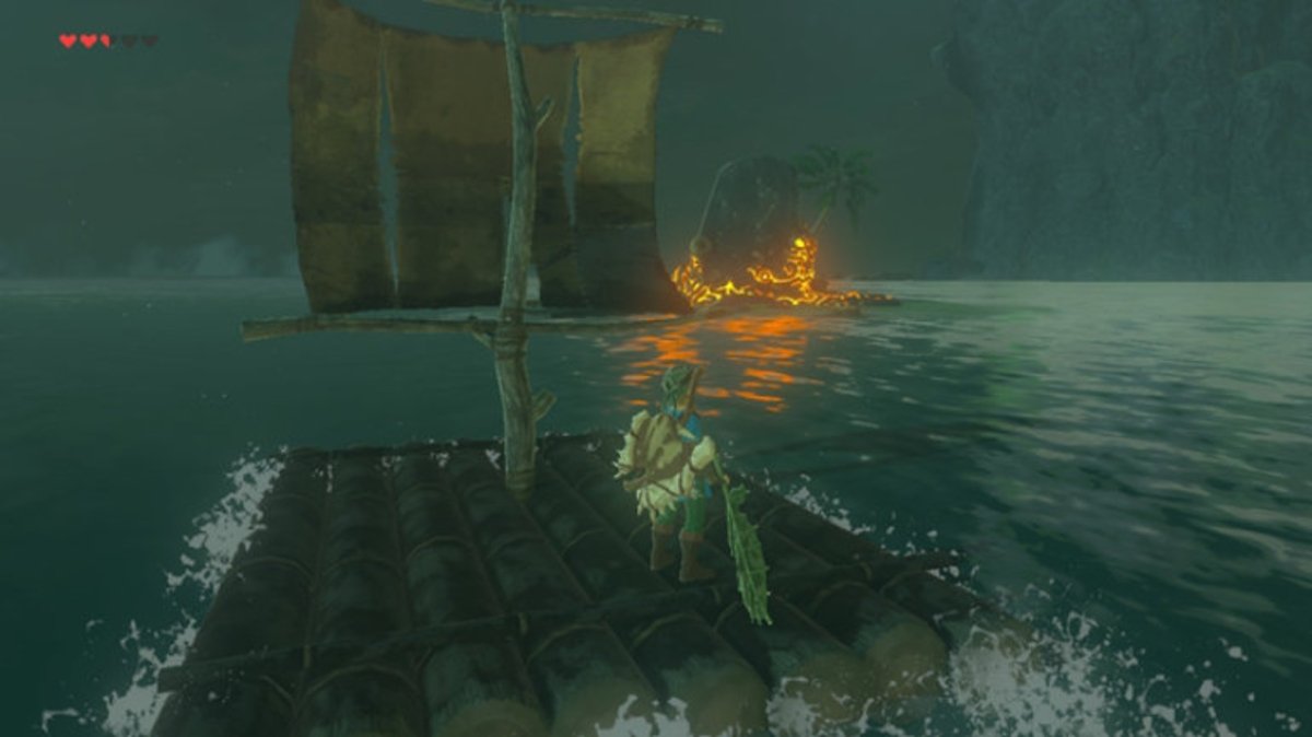 Zelda Breath of the Wild - barca