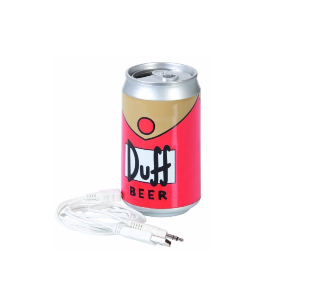 Altavoz con forma de lata de Duff Beer de Los Simpsons