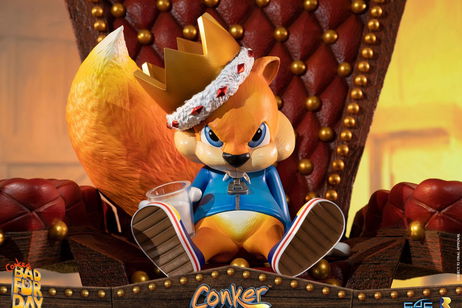 Fantástica figura de Conker de la mano de First 4 Figures Fantástica figura de Conker de la mano de First 4 Figures