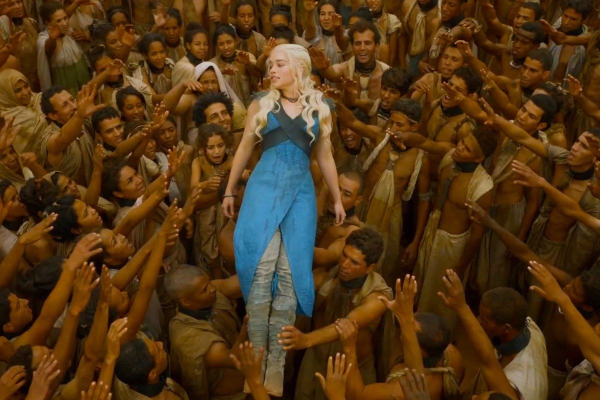 Daenerys asume el control y libera a los esclavos