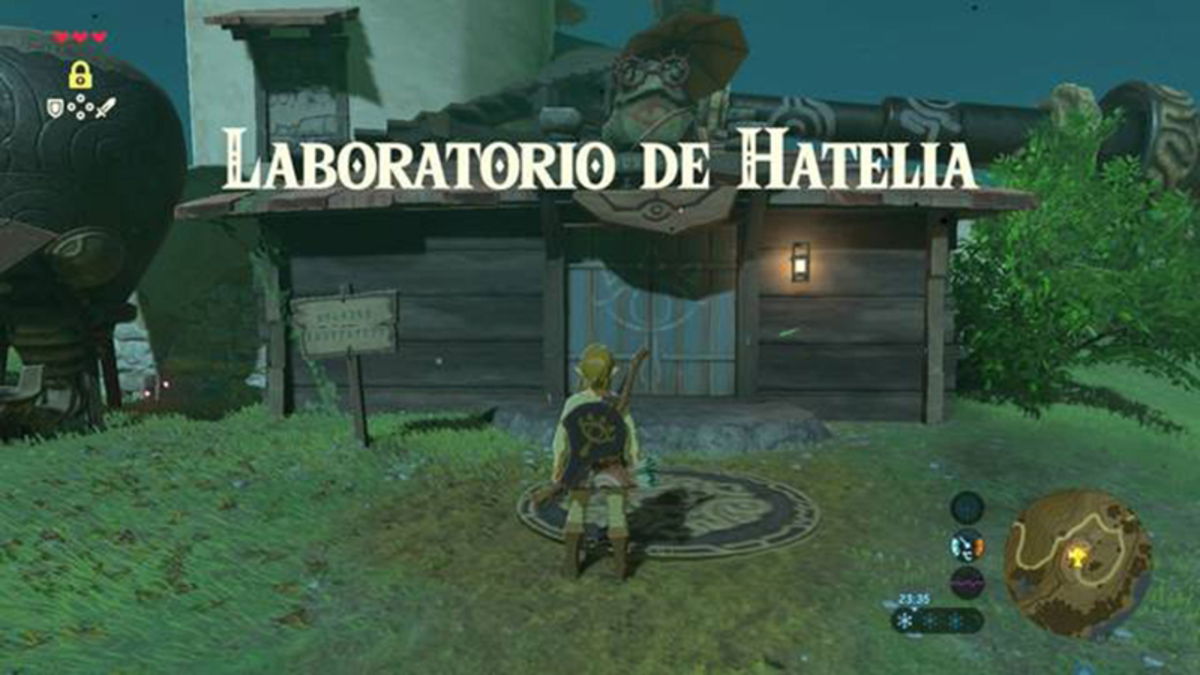 laboratorio en zelda breath of the wild