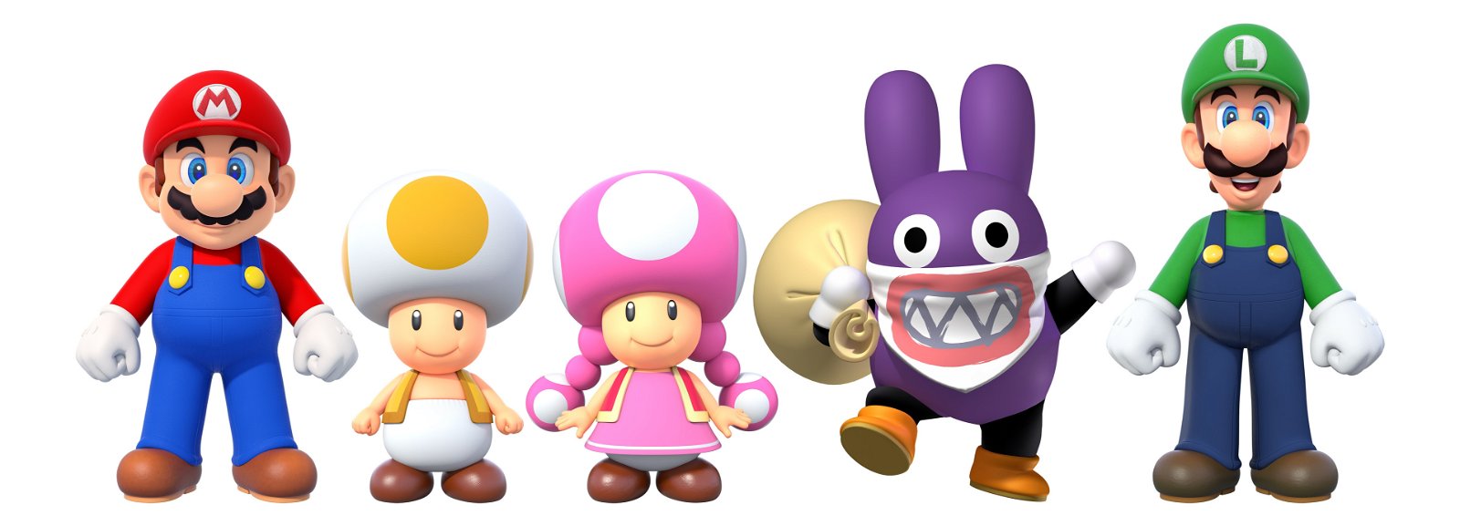 Personajes New Super Mario Bros. U Deluxe