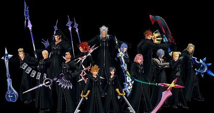 La Organización XIII y la capa negra que visten, una relación necesaria en Kingdom Hearts