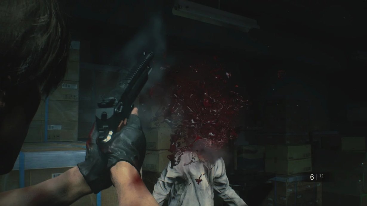 Tiro a la cabeza en Resident Evil 2: Remake