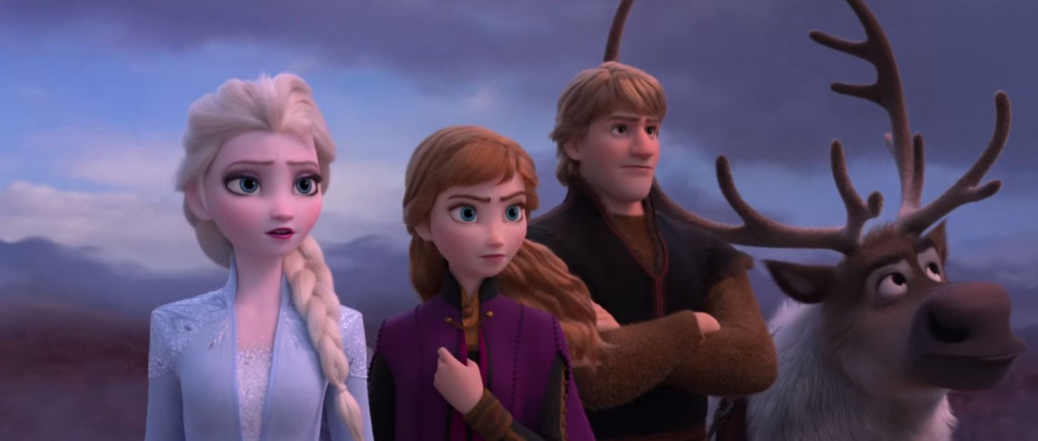 Captura escena del tráiler de Frozen 2