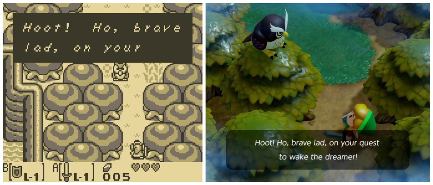 Bosque Misterioso en Link's Awakening
