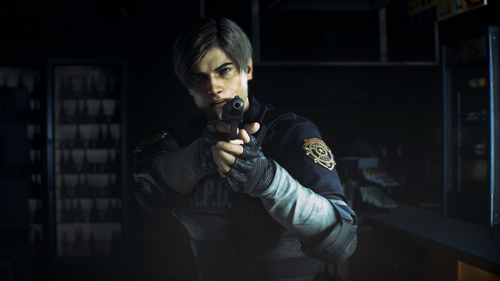 Leon en Resident Evil 2 Remake