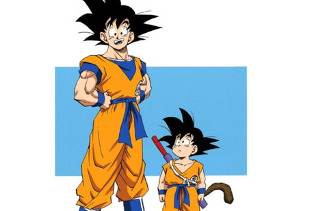 Nunca es tarde para ver cómo el Goku adulto conoce a su yo joven en Dragon Ball Nunca es tarde para ver cómo el Goku adulto conoce a su yo joven en Dragon Ball