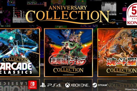 Konami anuncia recopilatorios de Castlevania, Contra y sus arcades por su 50 aniversario Konami anuncia recopilatorios de Castlevania, Contra y sus arcades por su 50 aniversario