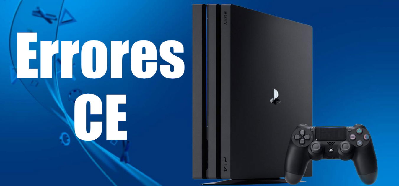 Errores CE de PS4