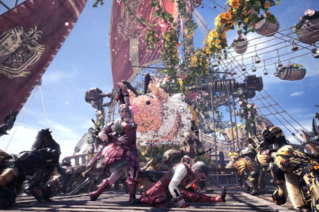 El festival de flores de primavera da comienzo en Monster Hunter World El festival de flores de primavera da comienzo en Monster Hunter World