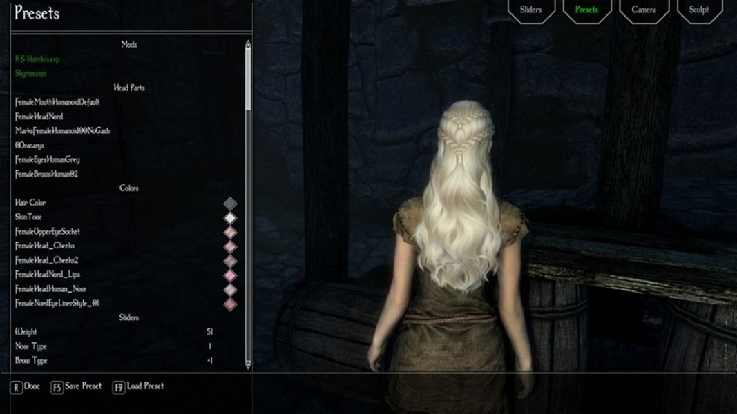 Daenerys en Skyrim con un mod 03